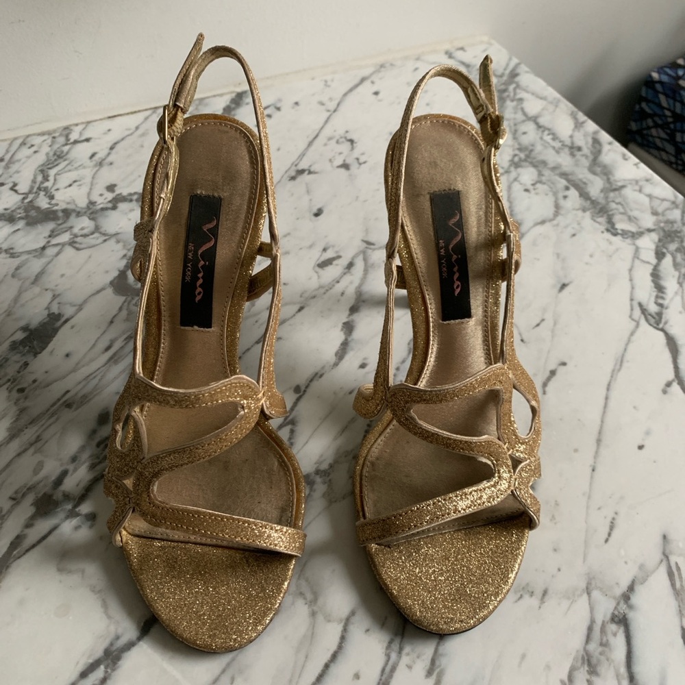 Nina Gold Women's Sandals